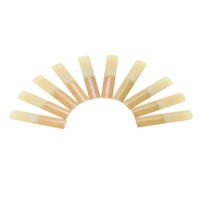 10pcs / Box Eb Alto Saxophon Sax Bambus Reeds Stärke 2,5 Q0C8