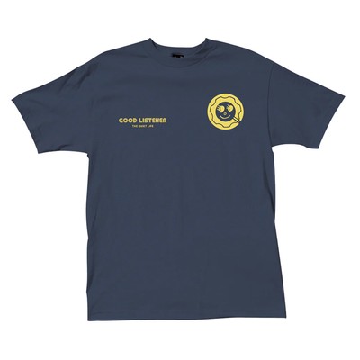 

Мужская футболка The Quiet Life Good Listener Lifestyle темно-синяя, Синий, The Quiet Life Good Listener Lifestyle T-Shirt