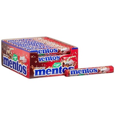 Mentos Fresh Caramelle Confettate Gusto Cola 20 Pacchetti da 37,5g