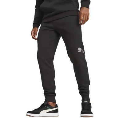 Спортивные брюки Puma Essentials с логотипом Lab Мужские черные повседневные спортивные штаны 67592601