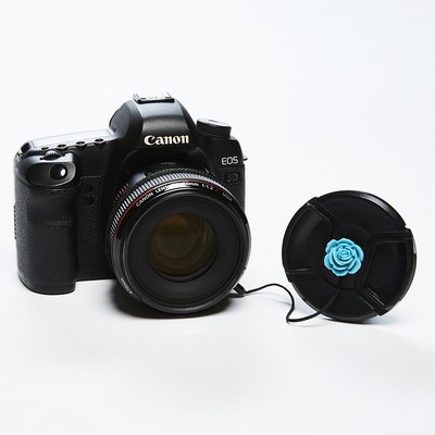 Mod Straps Turquoise Pop Flower Lens Cap Keeper