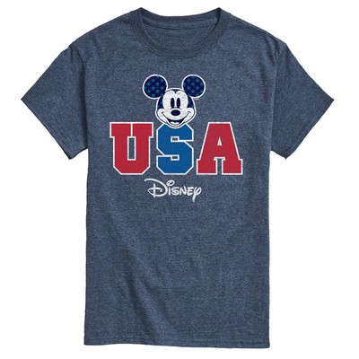 

Мужская футболка Mickey Mouse Mickey USA, Heather blue