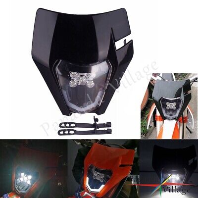 Enduro Bike LED Headlight Assembly For EXC-F SIX DAYS 300 TPI 350 450 500 690 R