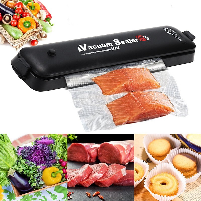 Film Folienschweißgerät Vakuumierer Vakumiergerät Vacuum Food Erhaltung Sealer