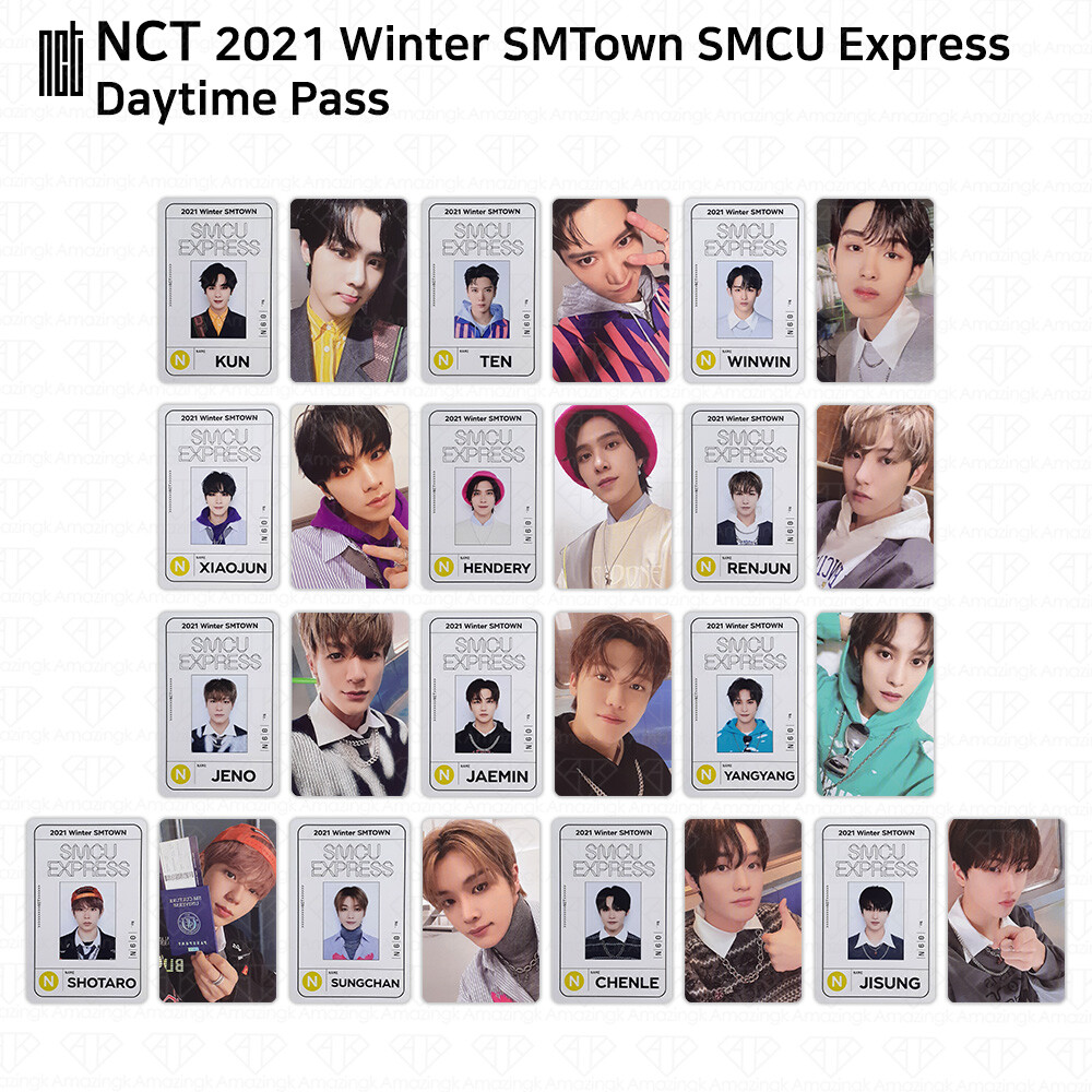 NCT マーク トレカ everland MD AR PASS SMTOWN 公式] EVERLAND