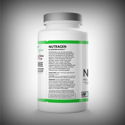 All Natural Detox Cleanse Weight Loss Support Energy Metabolism Antioxidant 60ct