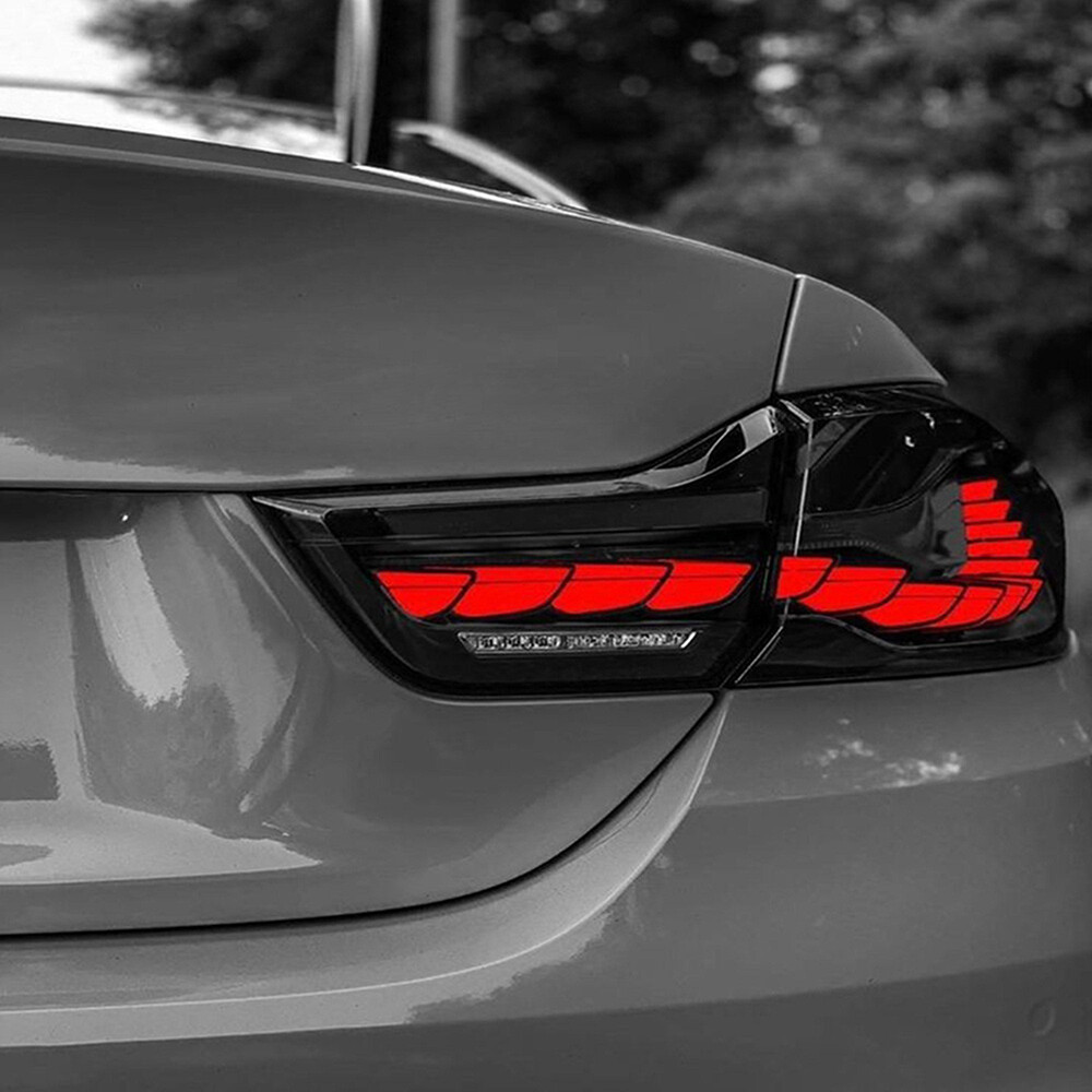 Pair LED Taillights For 14-20 BMW 4-Series M4 420i 430i 440i