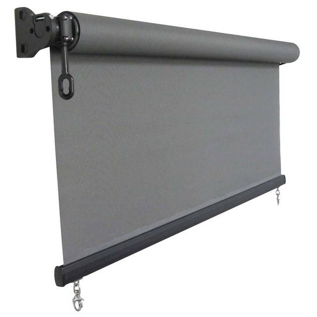 Made To Size Heavy Duty Outdoor Roller Blind Width 1m 5m x Drop 3m