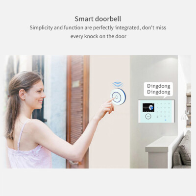 WiFi+GSM+GPRS Wireless Smart Home Security Alarm Burglar System Tuya APP P0Z9