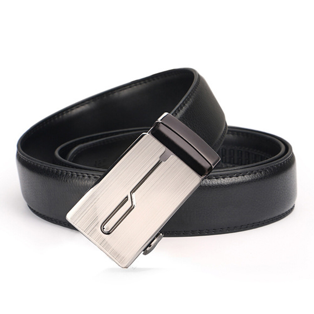 New Fashion leisure Automatic Buckle Mens Belts Genuine