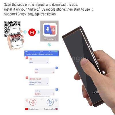Easy Trans Smart Instant Voice Speech Translator Real-time BT 33 Languages G4A9
