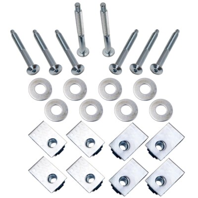 Truck Bed Mounting Bolt Nut Hardware Set for Ford F250 Super Duty Truck 99-04
