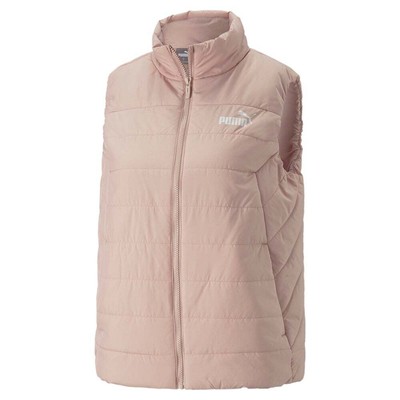 

Puma Ess Padded Full Zip Vest Womens Size  Пальто Куртки Верхняя одежда 84894147, Розовый, Puma Ess Padded Full Zip Vest