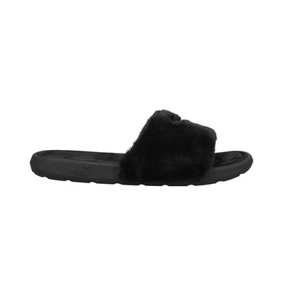 

Черные повседневные сандалии Puma Cool Cat Fluffy Bx Slide Youth Girls 384275-01, Черный, Puma Cool Cat Fluffy Bx Slide Youth