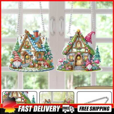 Animal Special Shape Diamond Painting Decor Rhinestone Diamond Art Pendants