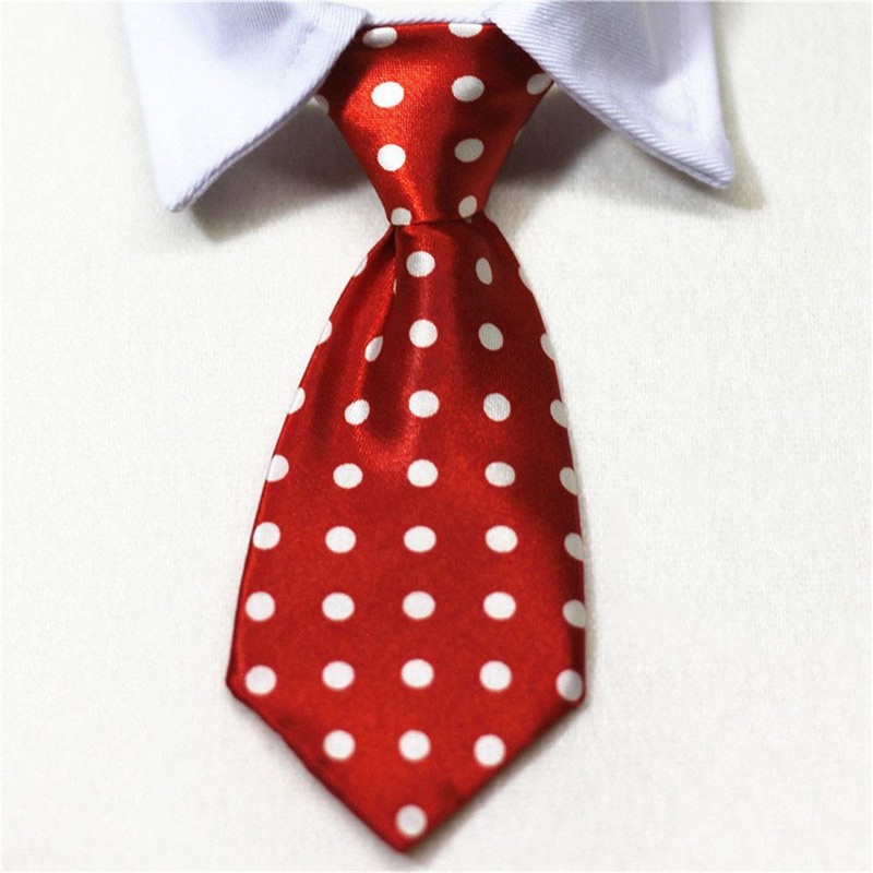 Cotton Pet Accessories Tuxedo Bow Ties Cat Formal Tie Dog Necktie Dog Suit
