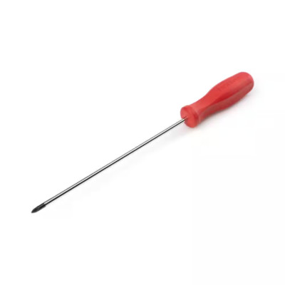 Long #1 Phillips Hard-Handle Screwdriver (Chrome Blade)
