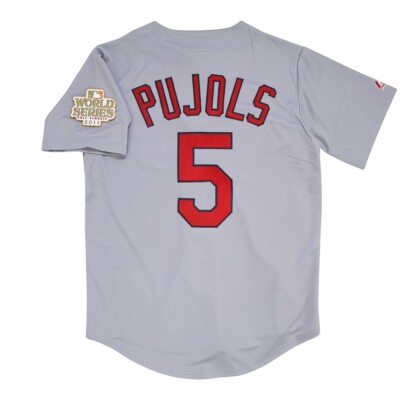 Albert Pujols St. Louis Cardinals 2011 World Series Road Jersey Men's (S-3XL)