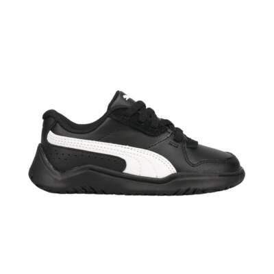 Черные кроссовки Puma Dc Past Lace Up Infant Boys Повседневная обувь 387110-08