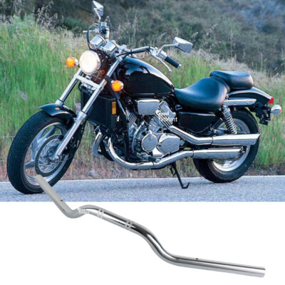 For Honda Magna 750 Chrome Motorcycle 7/8'' 22mm Euro Tracker Drag Handlebars Bar