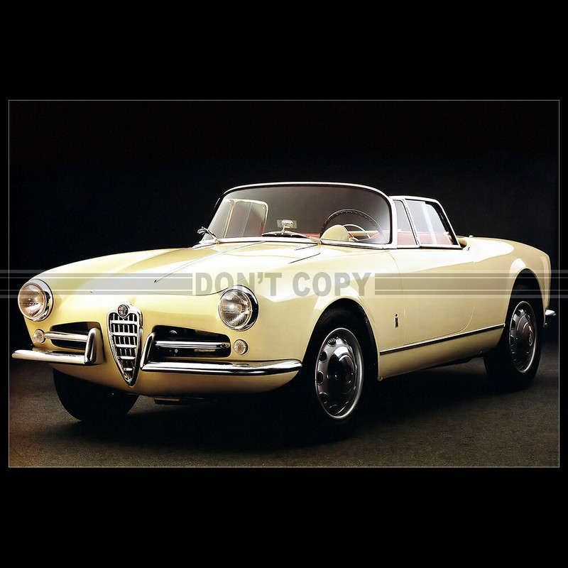 Photo A.016176 Alfa Romeo Giulietta Spider Prototipo 'America' 1955