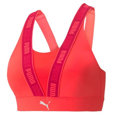 

Puma High Impact Fast Bra Womens Size  Casual 520296-34, Красный