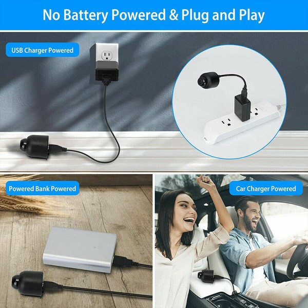 Mini Spy Camera WiFi HD 1080P Hidden IP Night Vision Camcorder Home Security Cam - Image 108