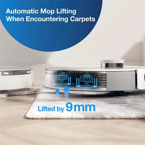 ECOVACS DEEBOT TEO OMNI Vacuum And Mop Robot Auto-Cleaning-Certified Refurbished