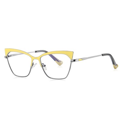 Elite Metal Full Frame Photochromic Reading Glasses Readers Eyebrow Two-Color K