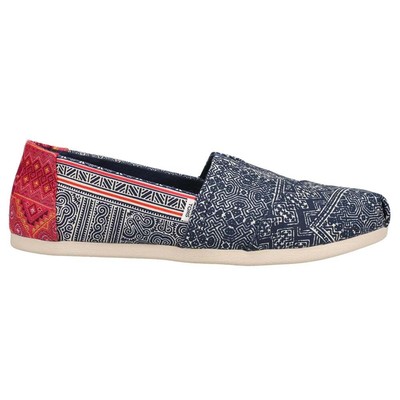 TOMS Alpargata Женские черные туфли на плоской подошве в стиле кэжуал 10018009T