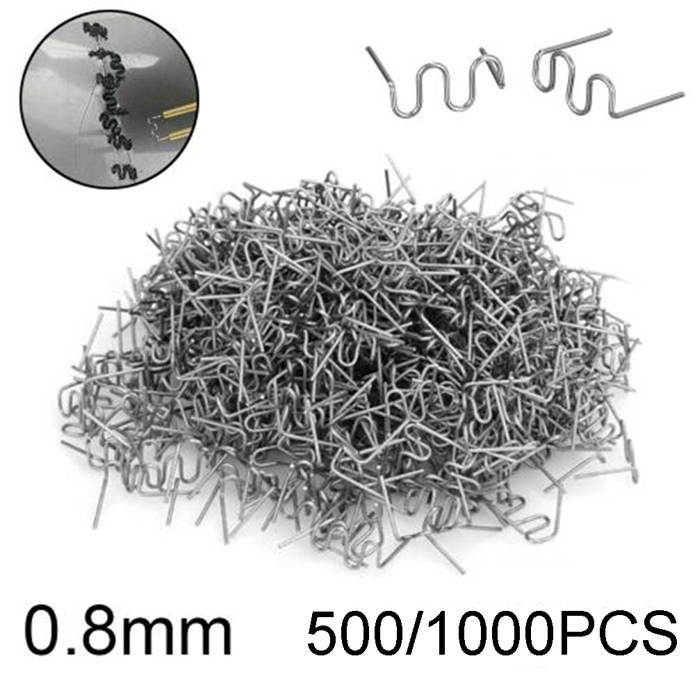 Hot Stapler Staples Repair Tools Kit For Plastic Welder Gun Car Bumper