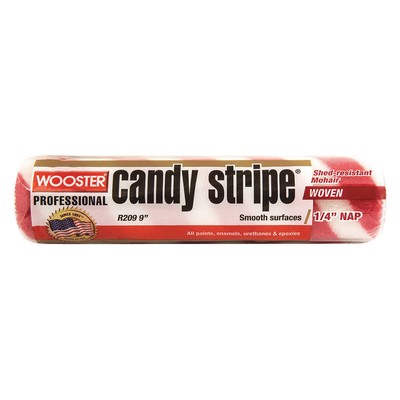 WOOSTER R209-9 Paint Roller Cover,9''L,1/4''Nap,Mohair 1EKN1