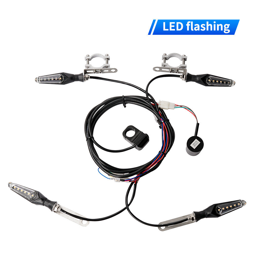 E-bike Electric Bicycle Light Set Flashing LED Turn Signals dicator Light