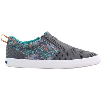 

Xtratuf Fishewear Groovy Grayling Sharkbyte Slip On женские серые кроссовки повседневные, Grey, Xtratuf Fishewear Groovy Grayling Sharkbyte Slip On