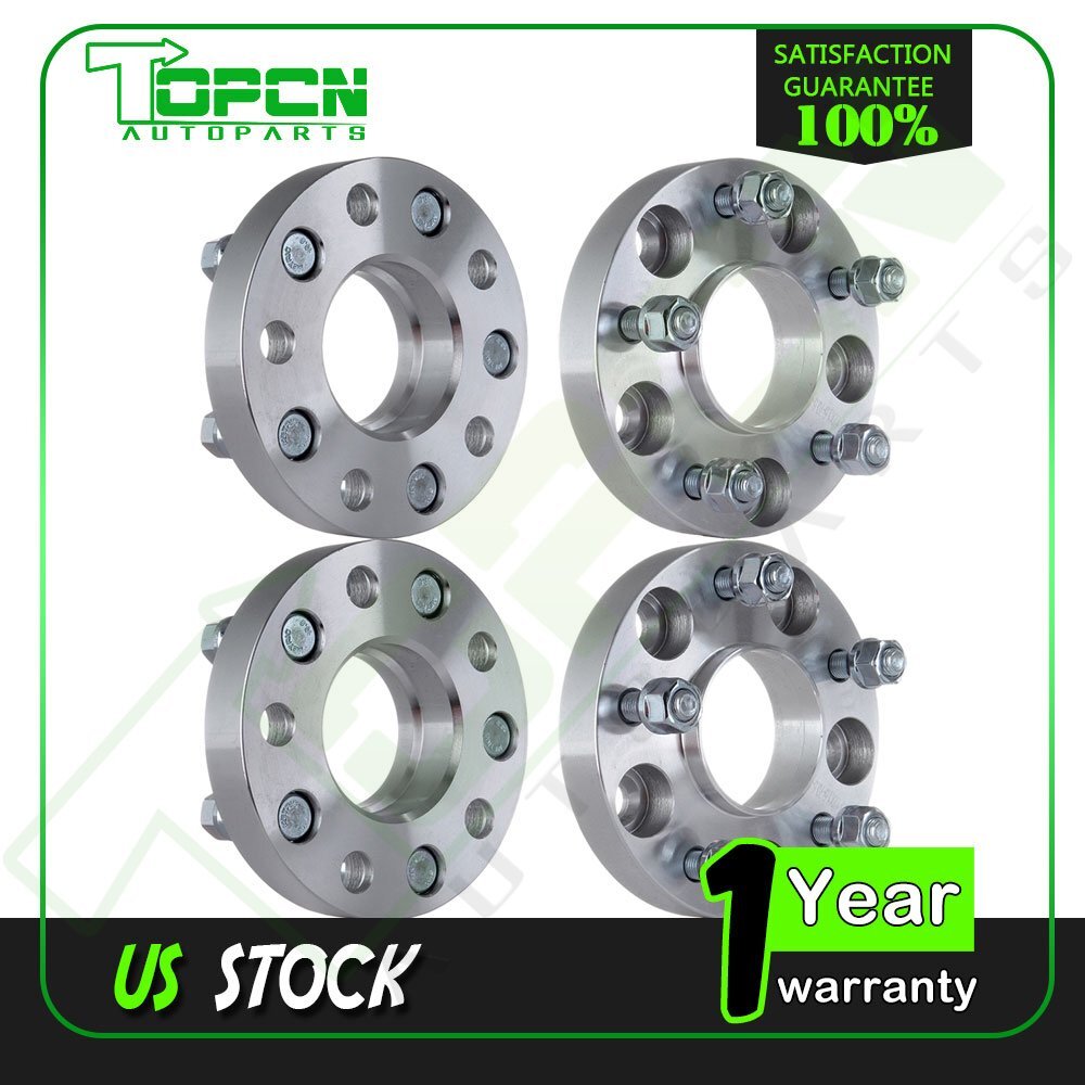 Wheel spacer close-up