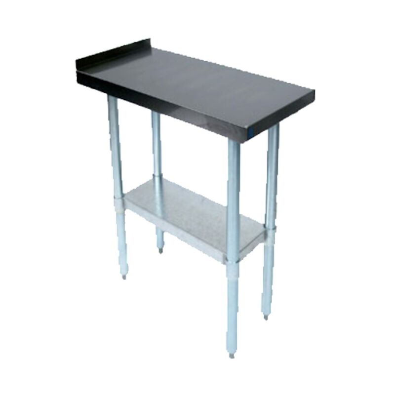 John Boos EFT8-3015 Stainless Steel Top Filler Table - 15" W x 30" D
