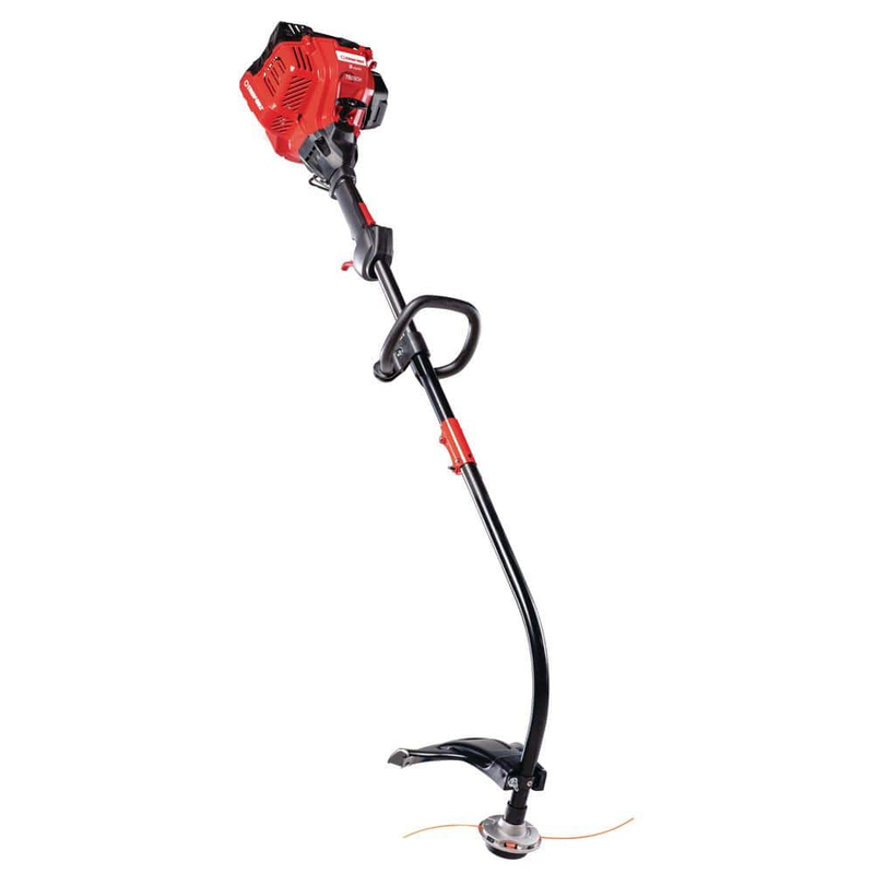 Troy-Bilt 25 Cc Gas 2-Stroke Curved Shaft Trimmer with Attachment Capabilities