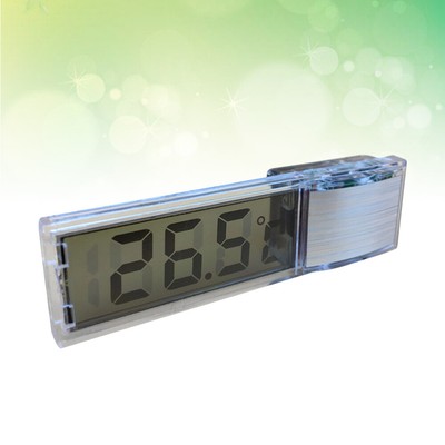  3 D Digitales Aquarienthermometer D-Thermometer Fischtank Zubehör
