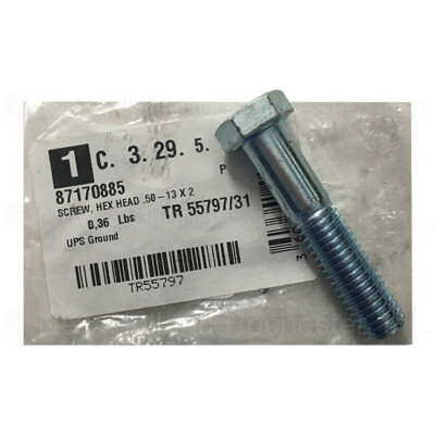 Kuhn Krause 0.50''-13 x 2.5'' Hex Head Screw Part # 87170885