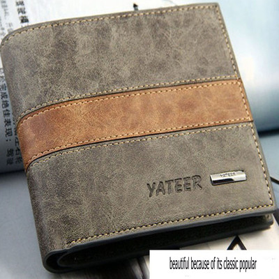 Fashion Bifold Men's Leather Wallet Credit ID Card Multi Pockets...