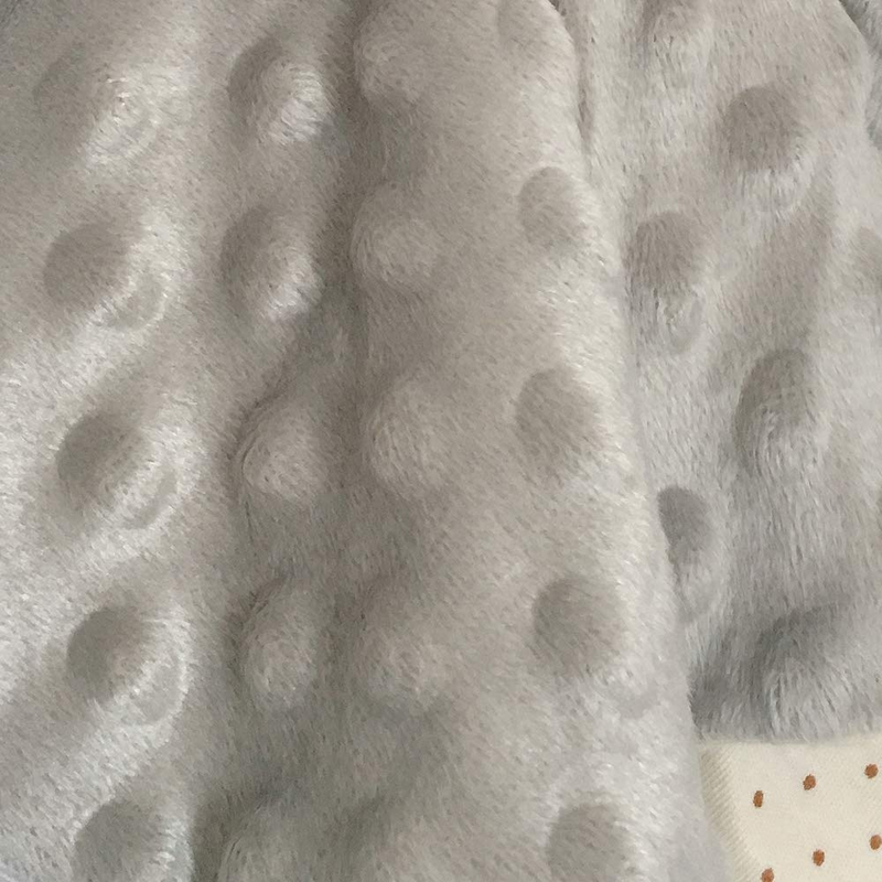 Elephant Baby Security Blanket with Stuffed Animal Super Soft Plush Tags Toy Cut