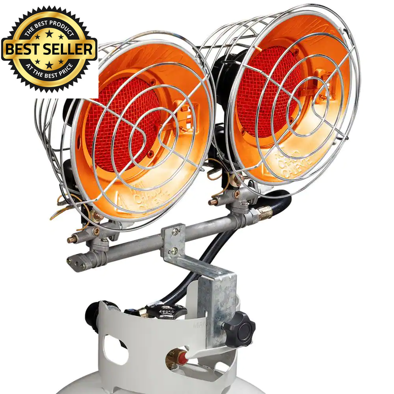 - Double Burner 30,000 Btu - Fast Shipping