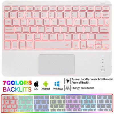 Backlit Keyboard mit Touchpad For Xiaomi Mi Pad 5/6 Pro Redmi Pad SE 11'' Tablet