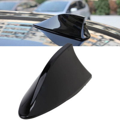 Universal Shark Fin Antenna Cover Car Trim Signal Radio AM/ FM Aerial EXD