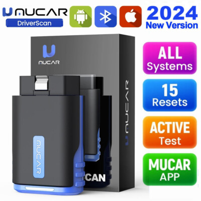 2024 DriverScan OBD2 Scanner Diagnostic Tool Full System Bidirectional Control