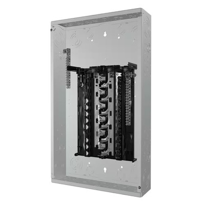 Sn Series 125 Amp 24-space24-circuit Indoor Main Lug Plug-on Neutral Load Cent