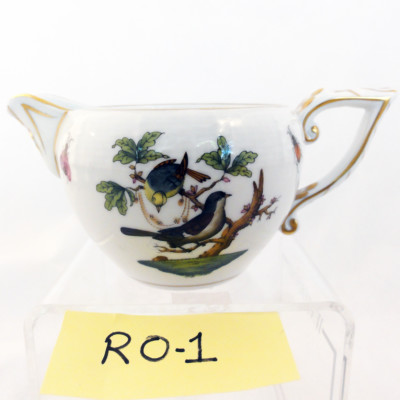 HEREND ROTHSCHILD BIRD Demi Creamer 2.6 tall NEW NEVER USED 648/RO Orsier Shape