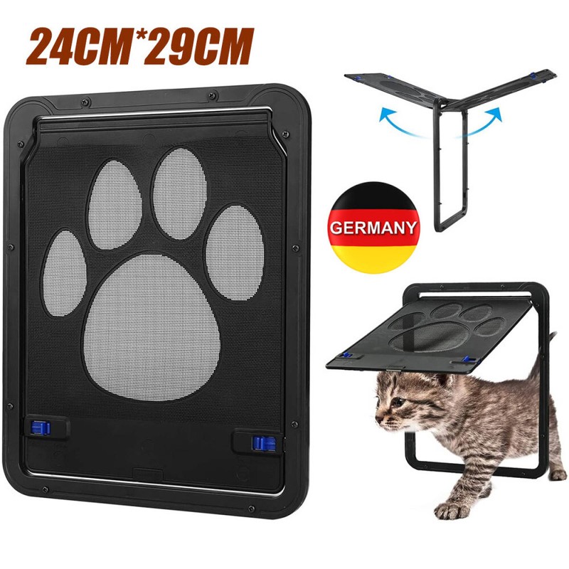 FÃ¼R Fliegengitter Katzenklappe Hundeklappe Haustierklappe AbschlieÃBar M/Magnet