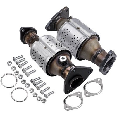 2STK Katalysator Kat Auspuff +Montagesatz for Nissan NP300 Navara Pathfinder