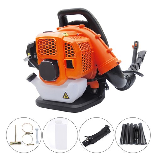 2-Stroke Backpack Gas Leaf Blower 42.7CC Powered Debris w/Padded